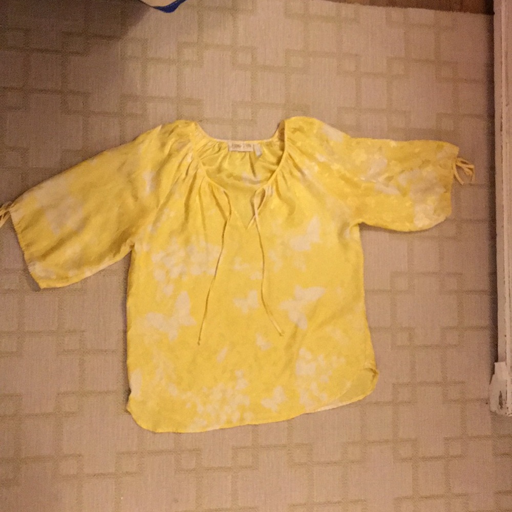 Yumi Kim silk blouse, size m